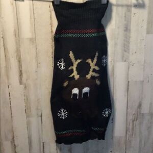 Sweet reindeer dog sweater see measurements